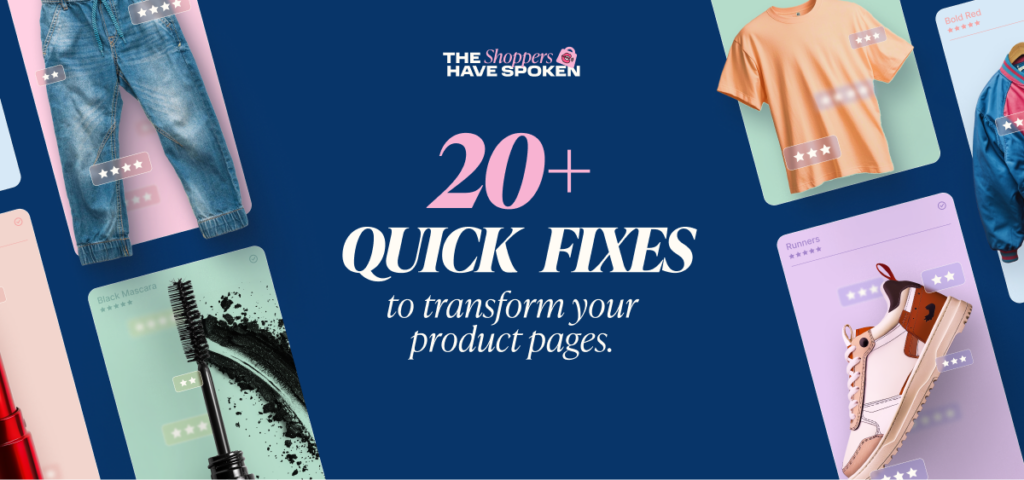 Resources Hub@2x 5 20+ quick fixes for better product pages Gated 9